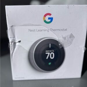GOOGLE Nest learning thermostat
